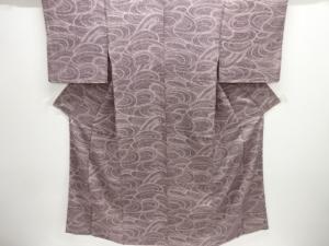 流水模様小紋着物